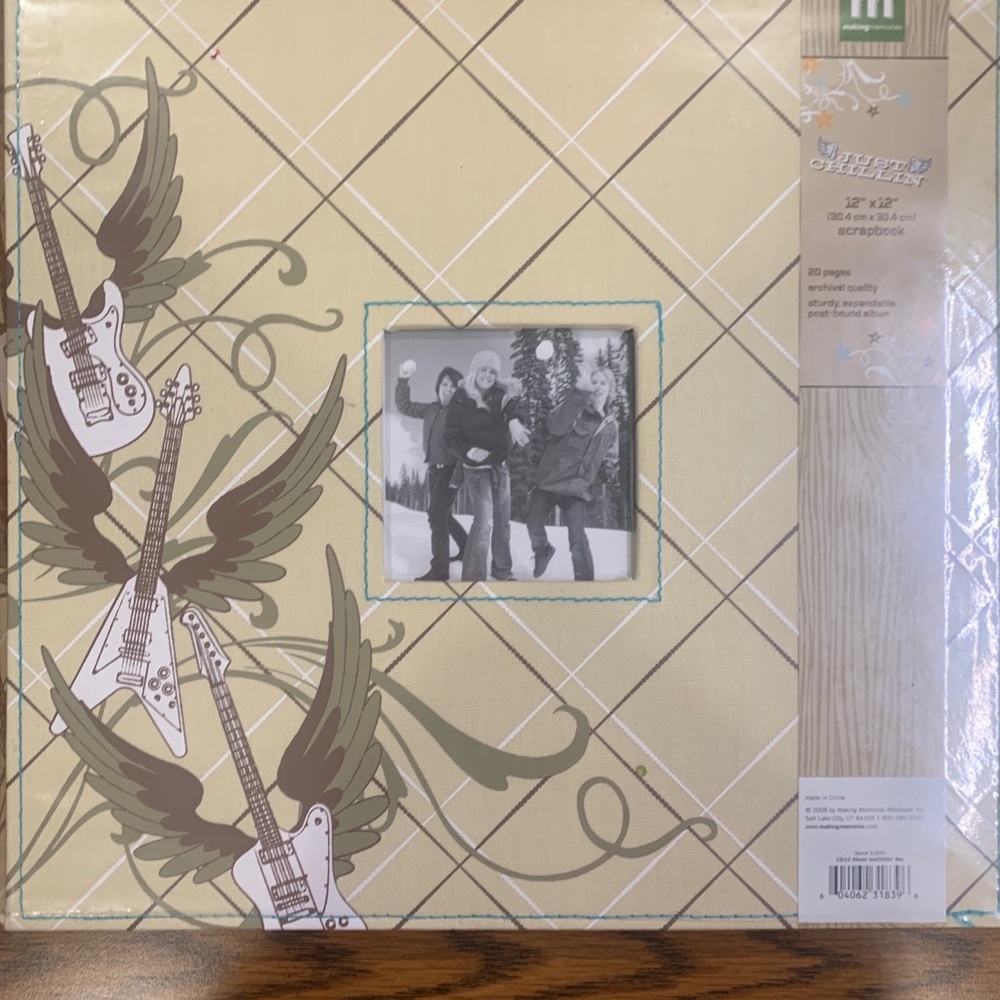 New Wings and Guitars 🎸 Scrapbook Album